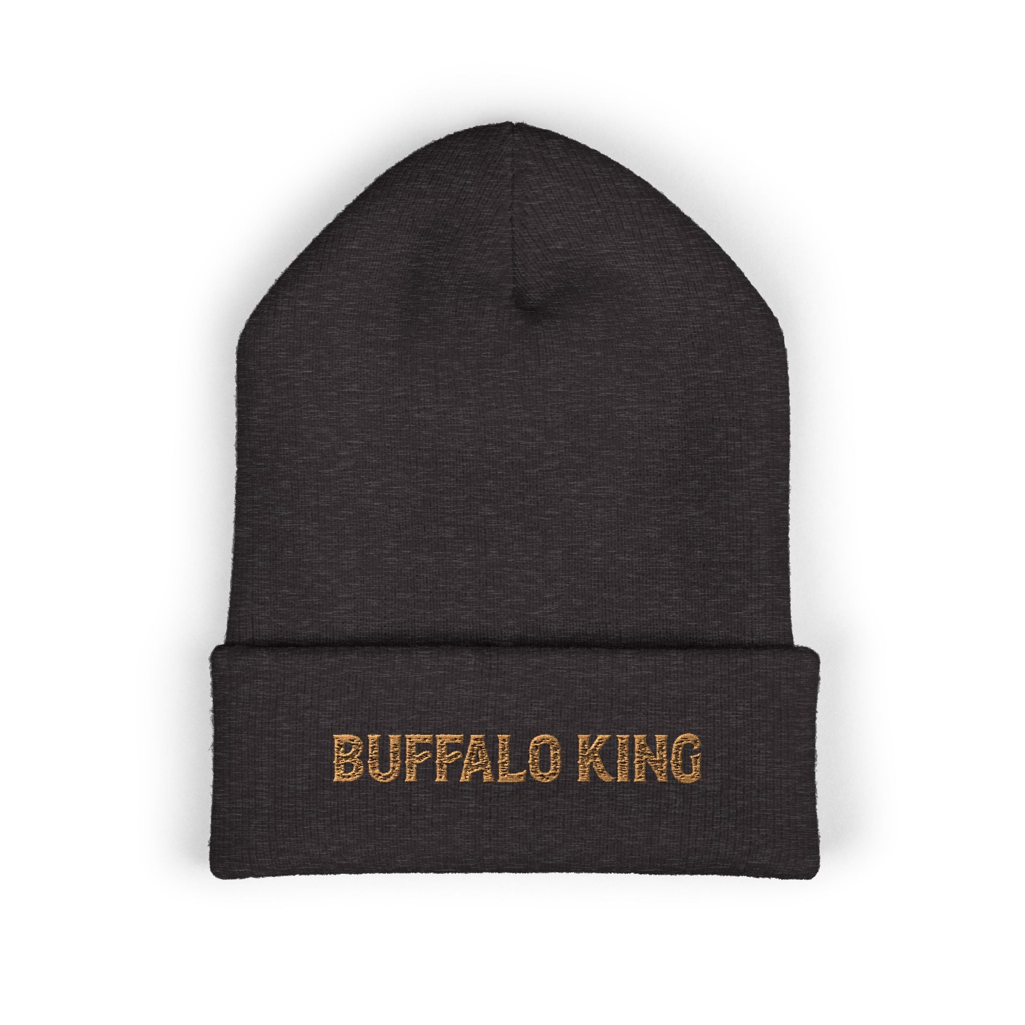 Buffalo King Classic Cuffed Beanie - Stylish Warmth for Winter Adventures