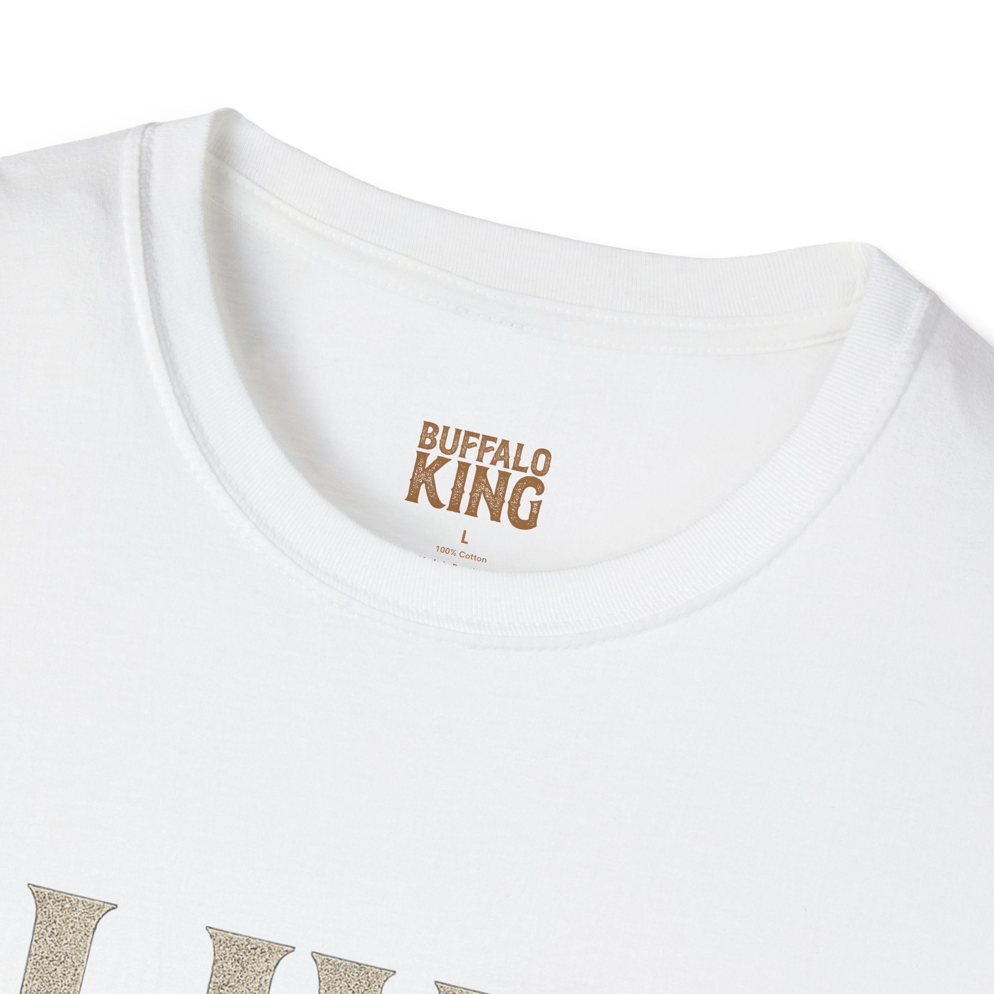 Buffalo King Live Bold Softstyle T-Shirt - Motivational Graphic Tee