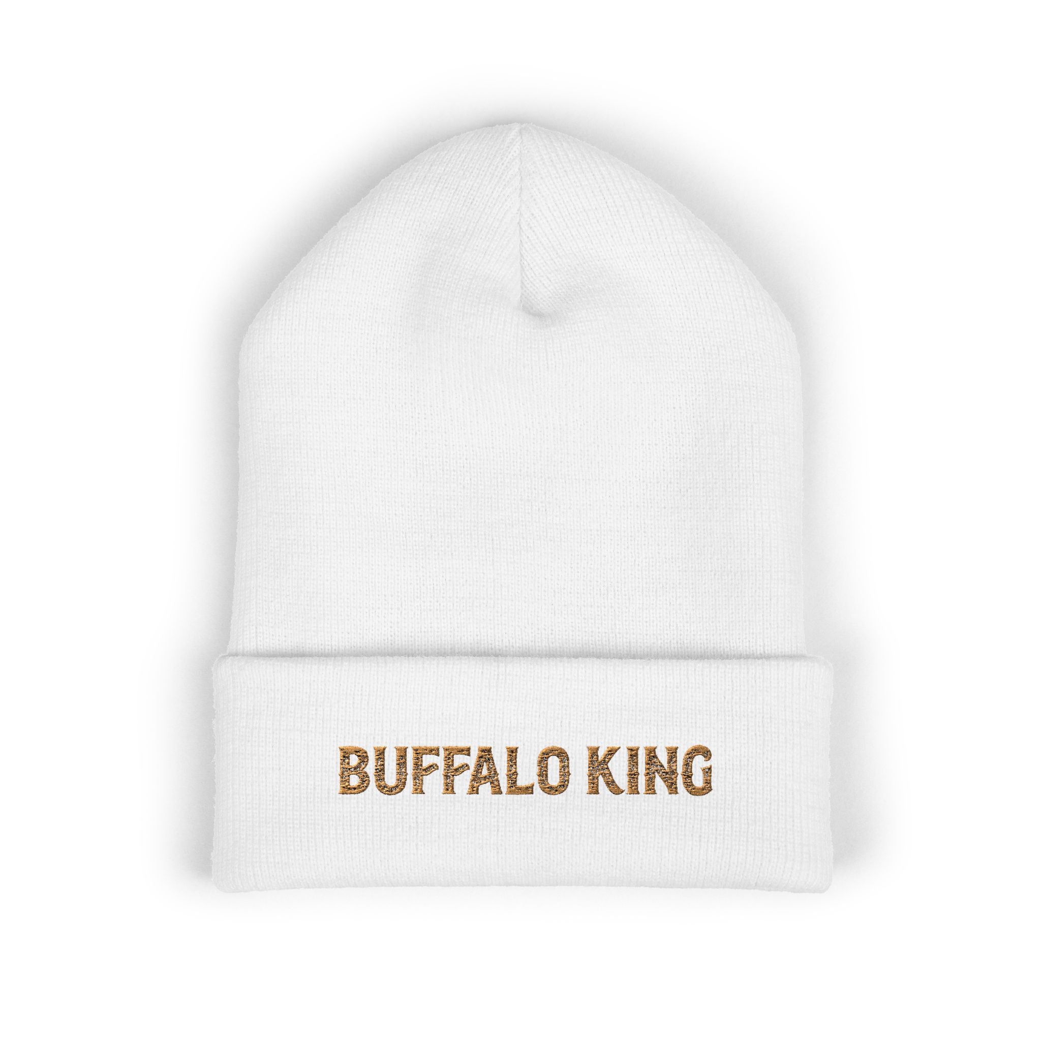 Buffalo King Classic Cuffed Beanie - Stylish Warmth for Winter Adventures