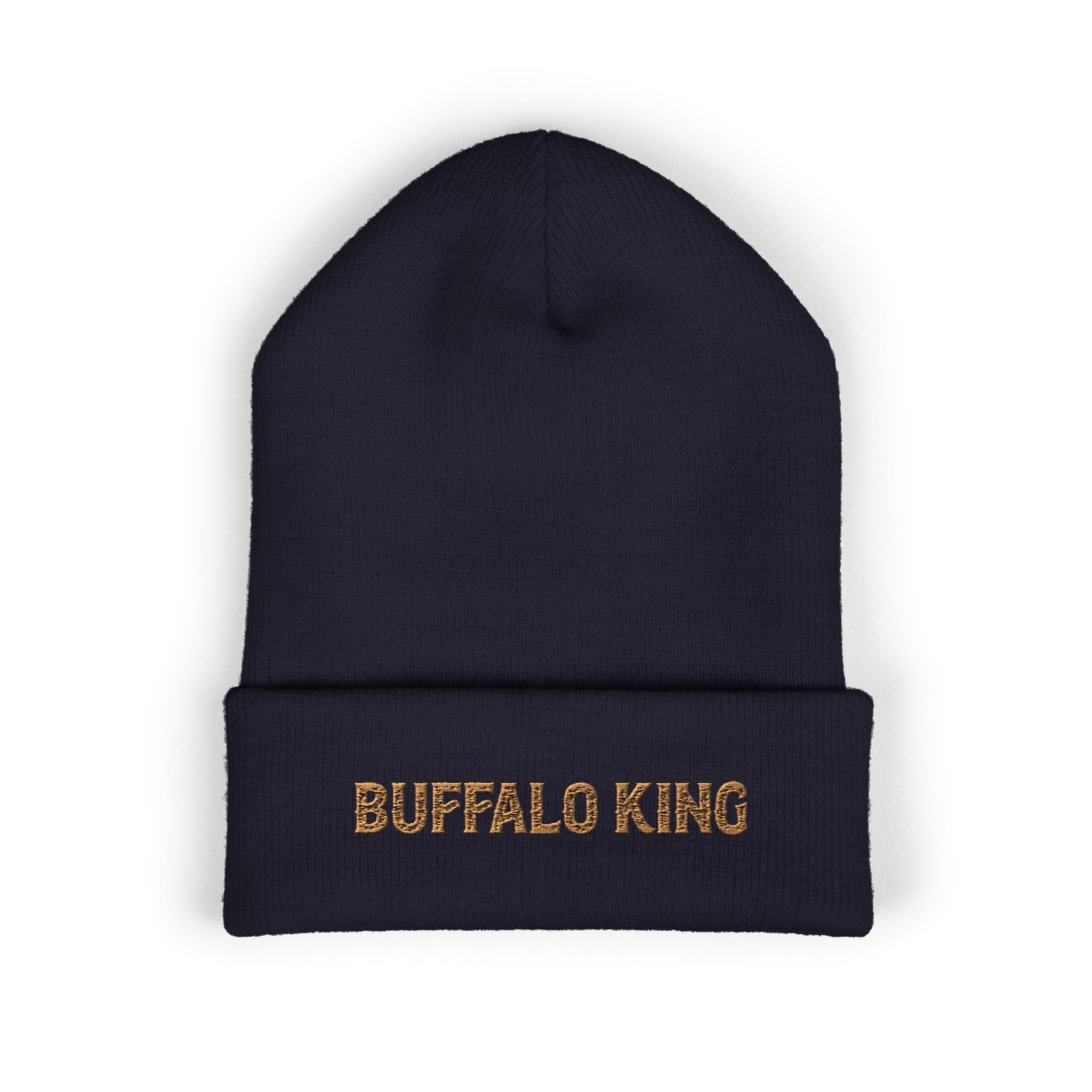 Buffalo King Classic Cuffed Beanie - Stylish Warmth for Winter Adventures