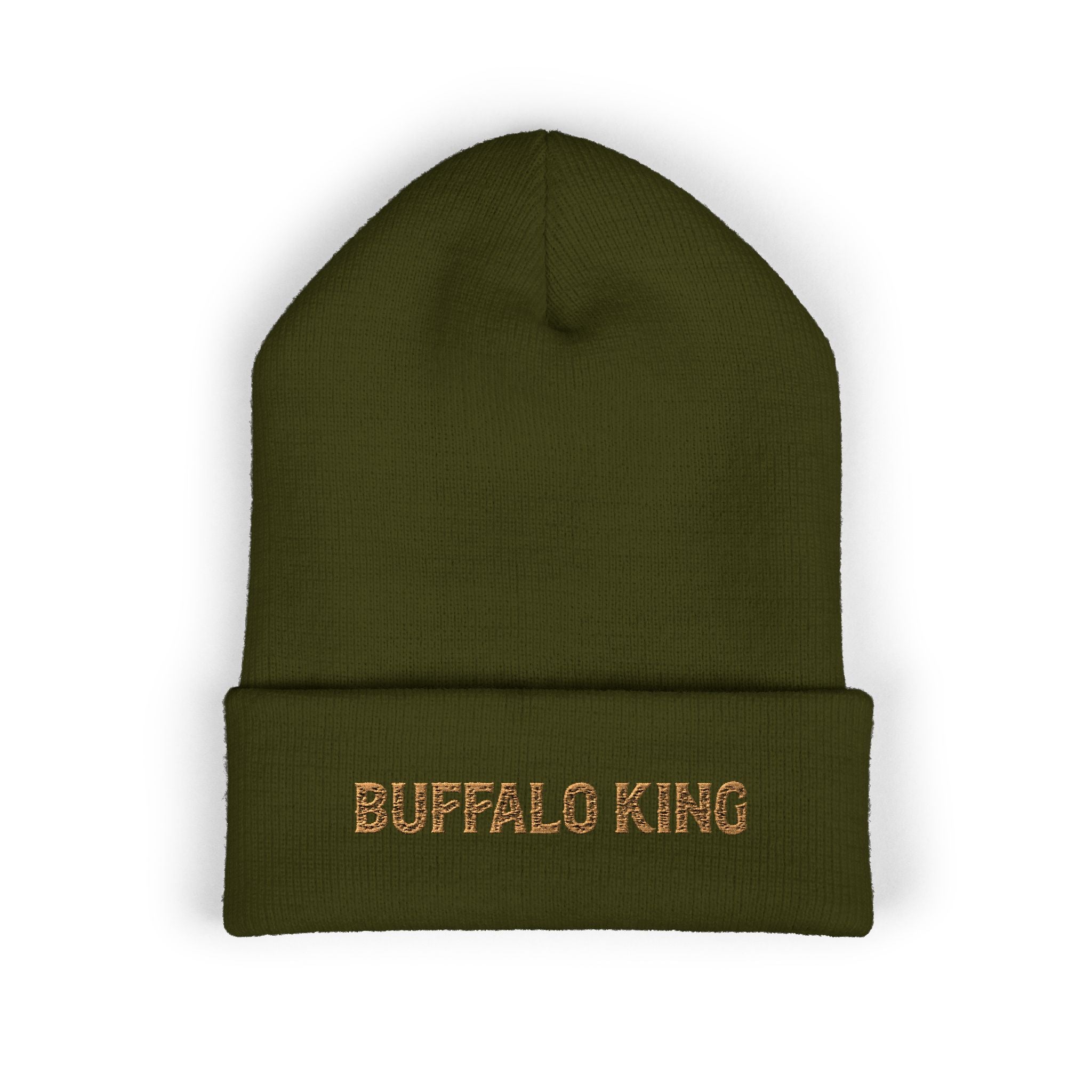 Buffalo King Classic Cuffed Beanie - Stylish Warmth for Winter Adventures
