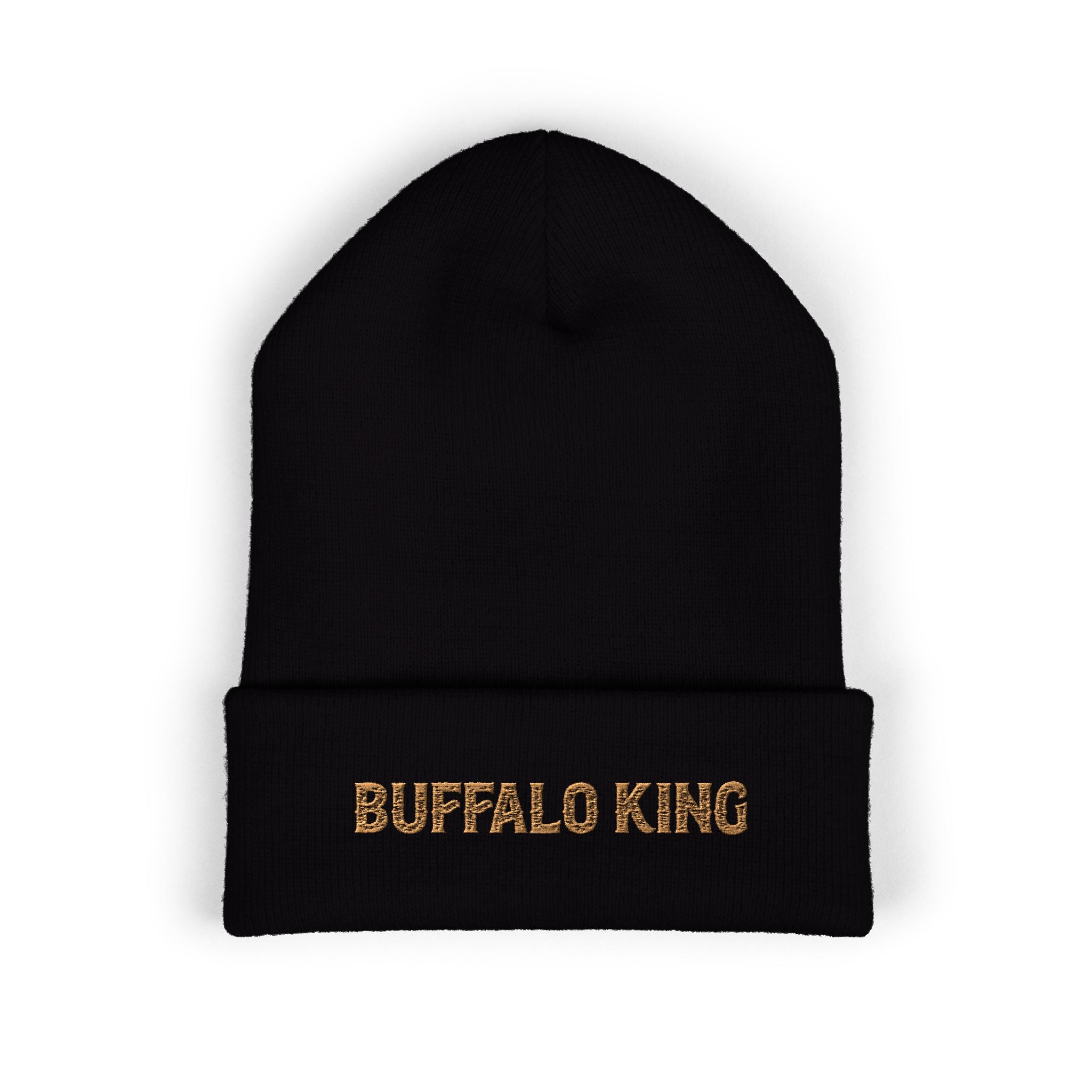 Buffalo King Classic Cuffed Beanie - Stylish Warmth for Winter Adventures