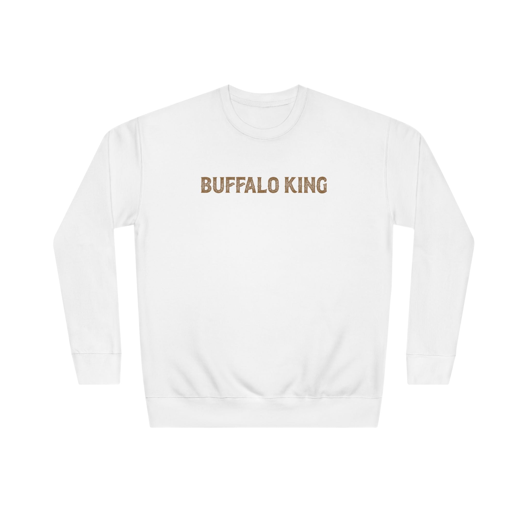 Buffalo King Crew Sweatshirt - Forge Your Path Adventure Apparel