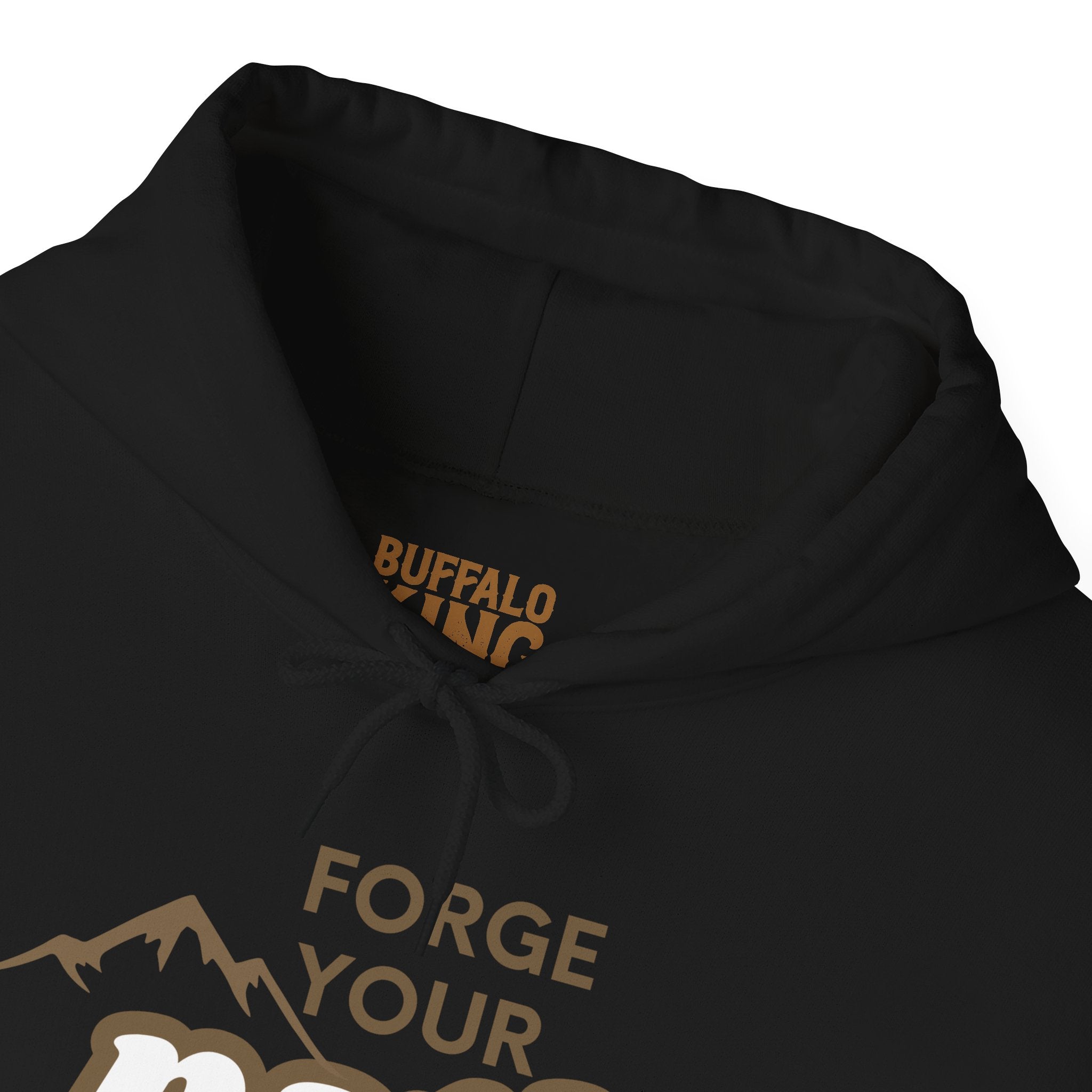 Buffalo King Forge Your Path Unisex Heavy Blend Hoodie