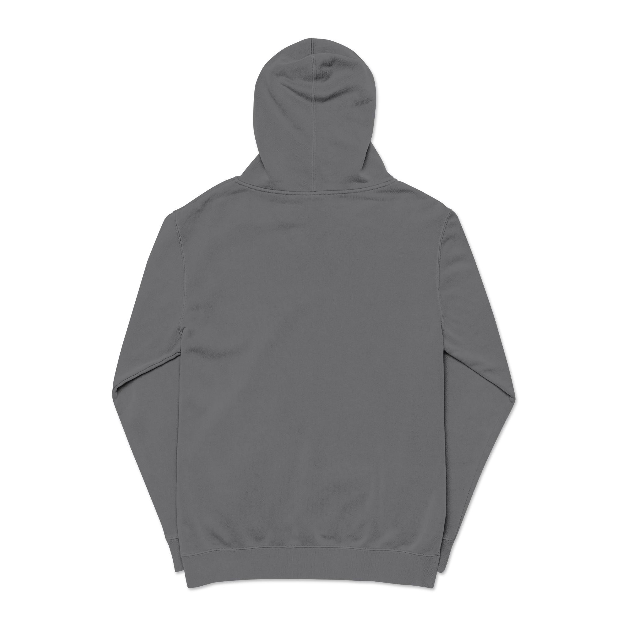 Buffalo King Embroidered Hoodie - Comfortable Pigment-Dyed Apparel