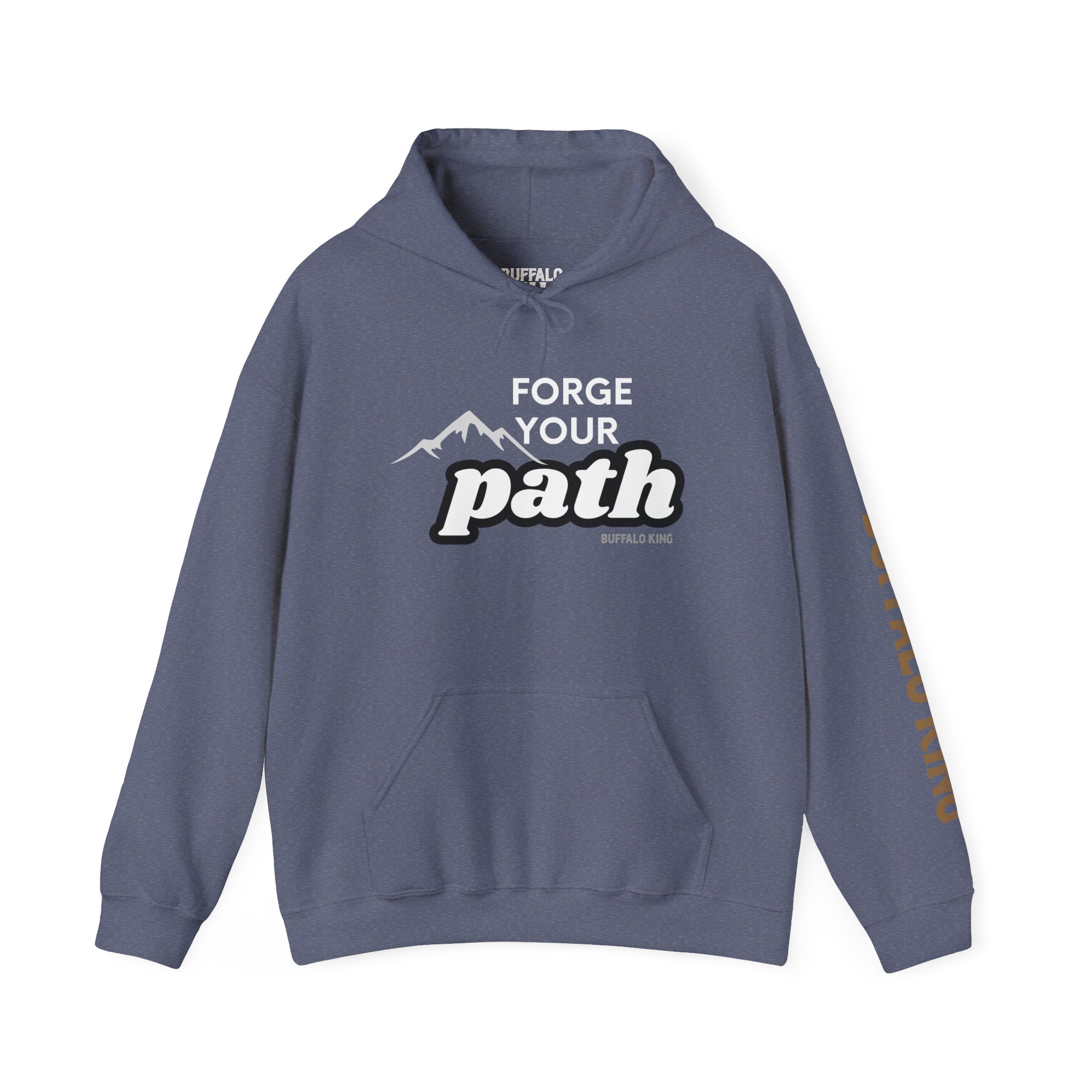 Buffalo King Forge Your Path Unisex Heavy Blend Hoodie