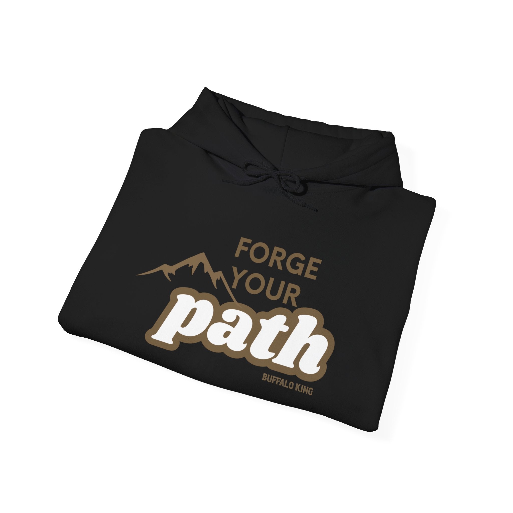 Buffalo King Forge Your Path Unisex Heavy Blend Hoodie