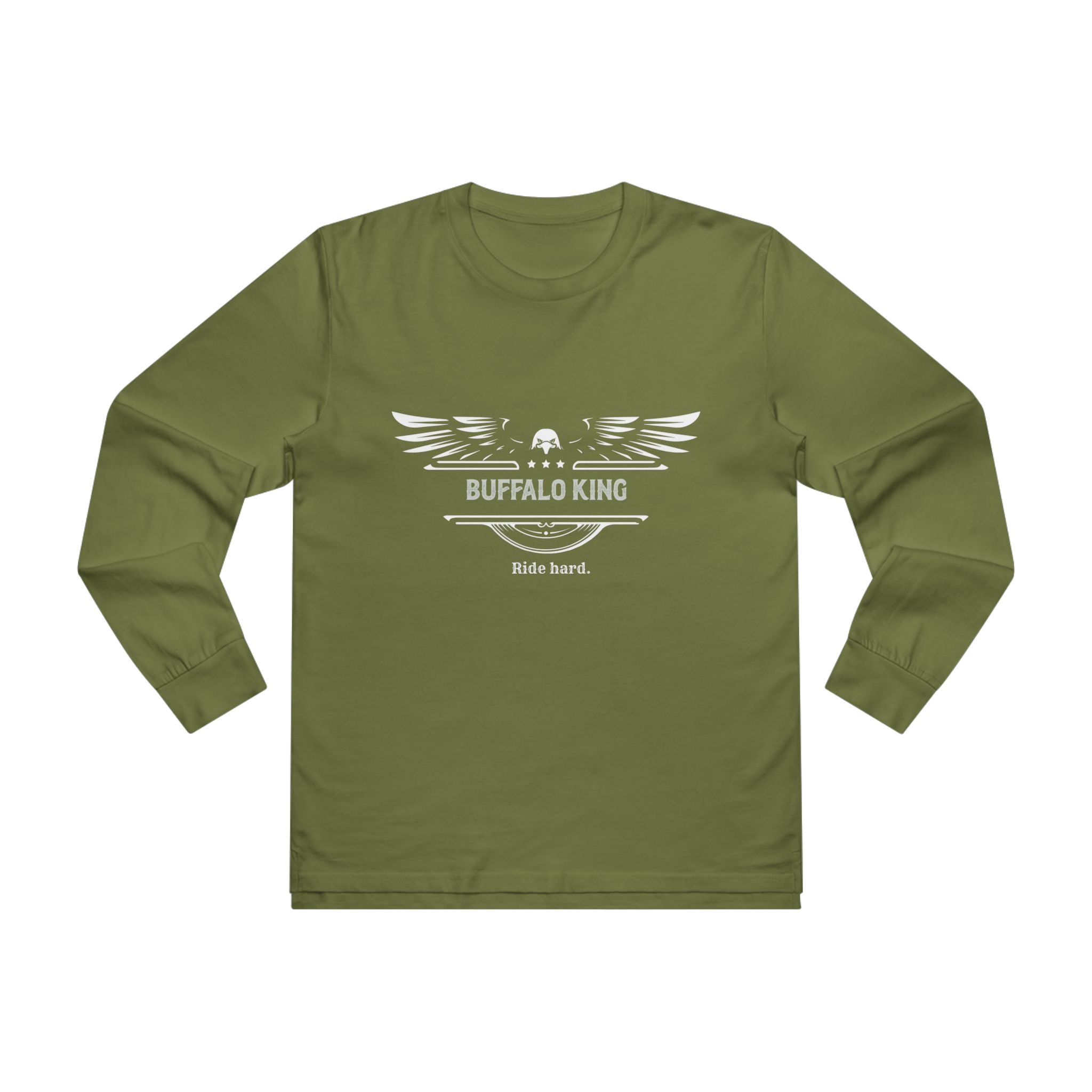 Buffalo King Longsleeve Tee - Ride Hard