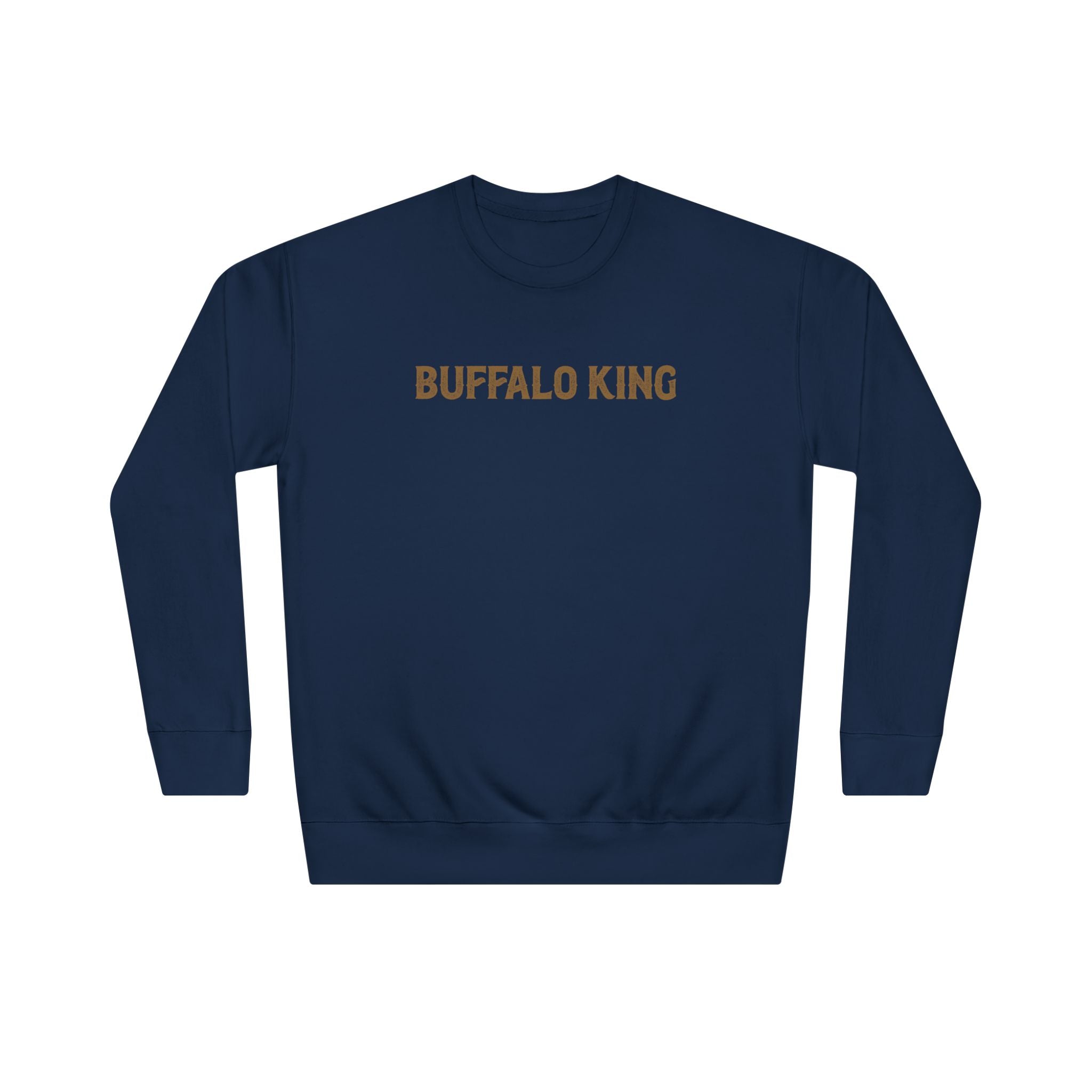 Buffalo King Crew Sweatshirt - Forge Your Path Adventure Apparel