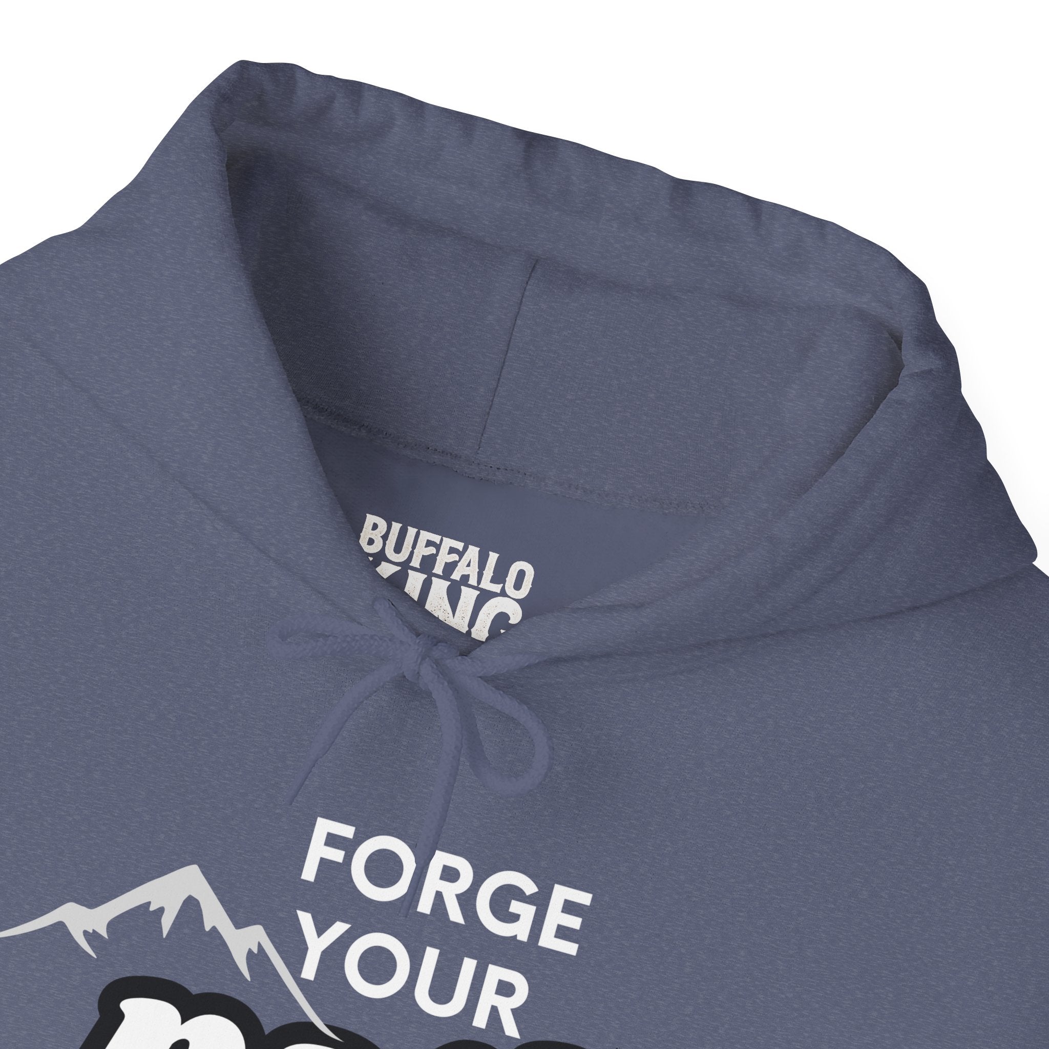Buffalo King Forge Your Path Unisex Heavy Blend Hoodie