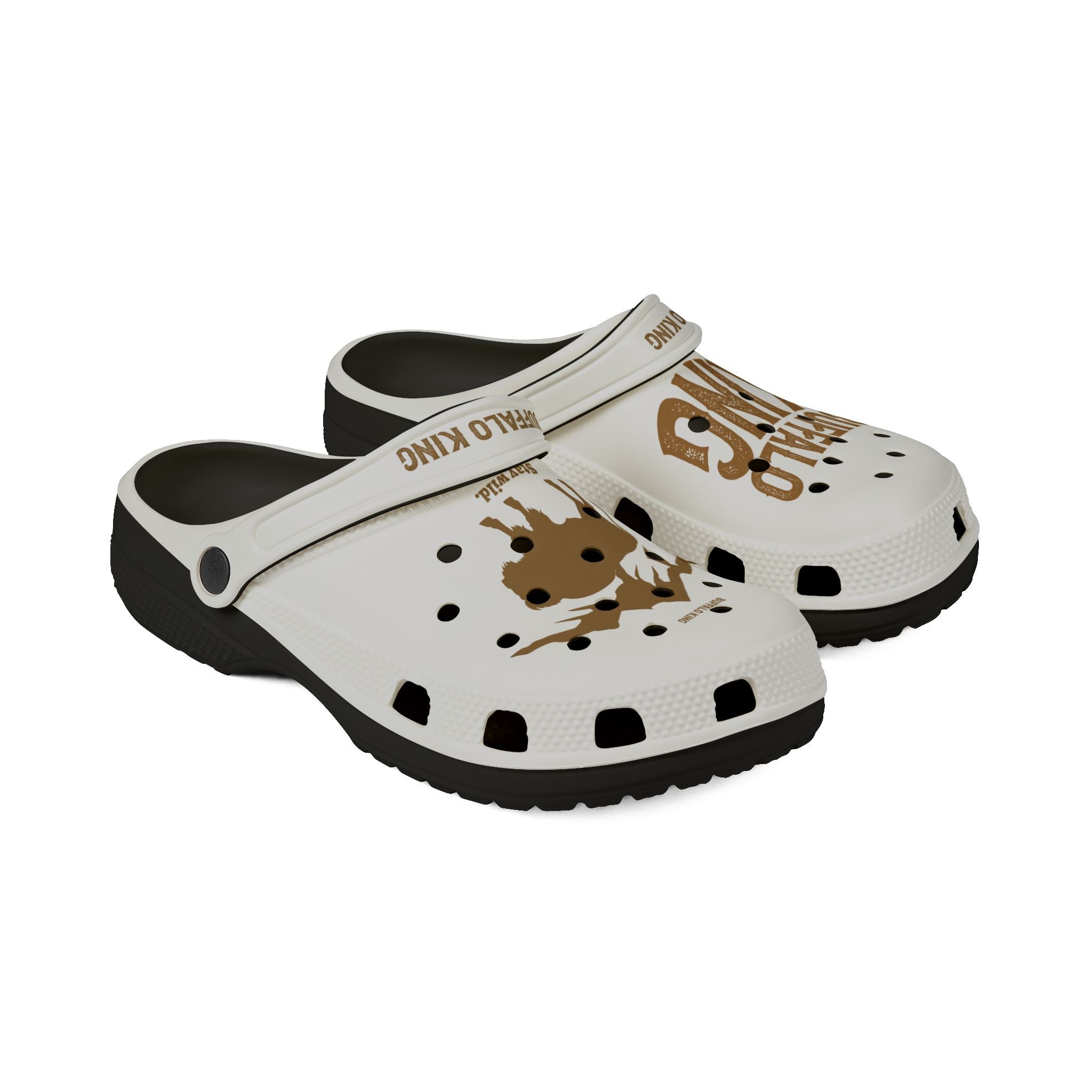 Buffalo King Foam Clogs - Comfortable and Fun Casual Footwear