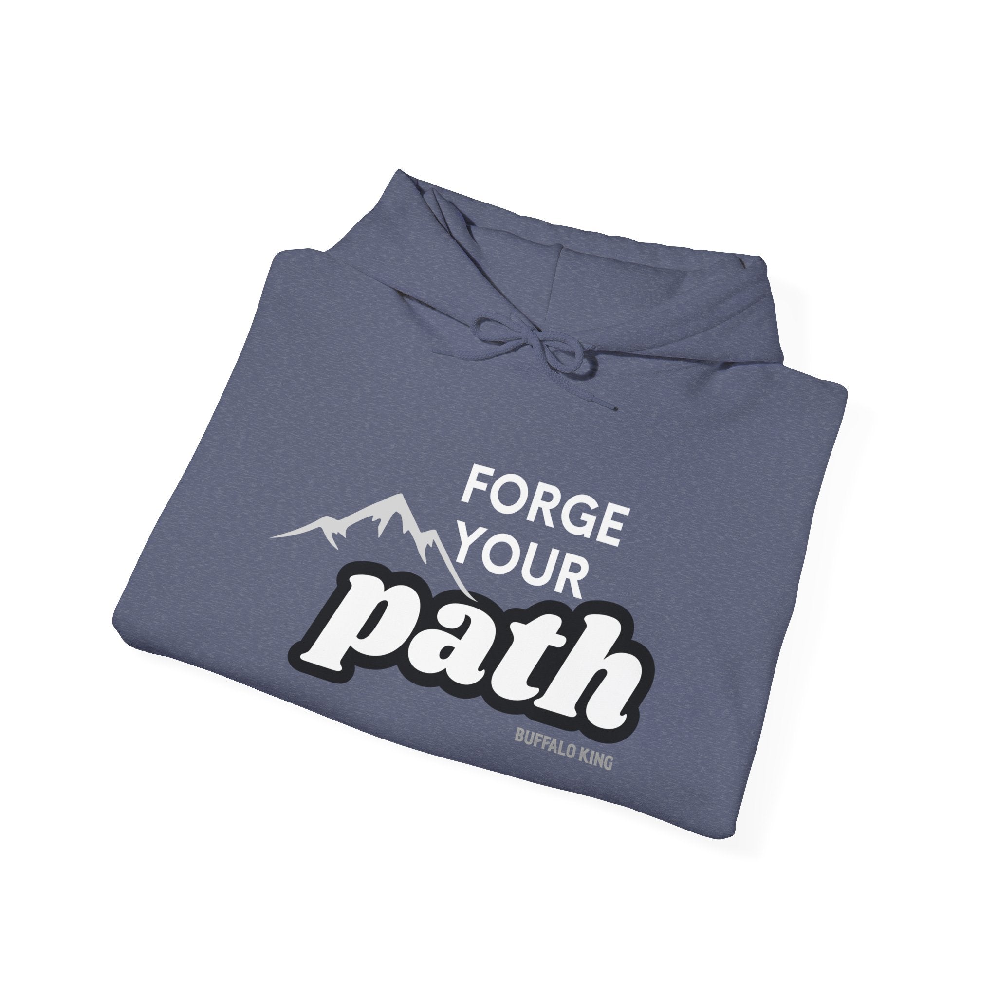 Buffalo King Forge Your Path Unisex Heavy Blend Hoodie
