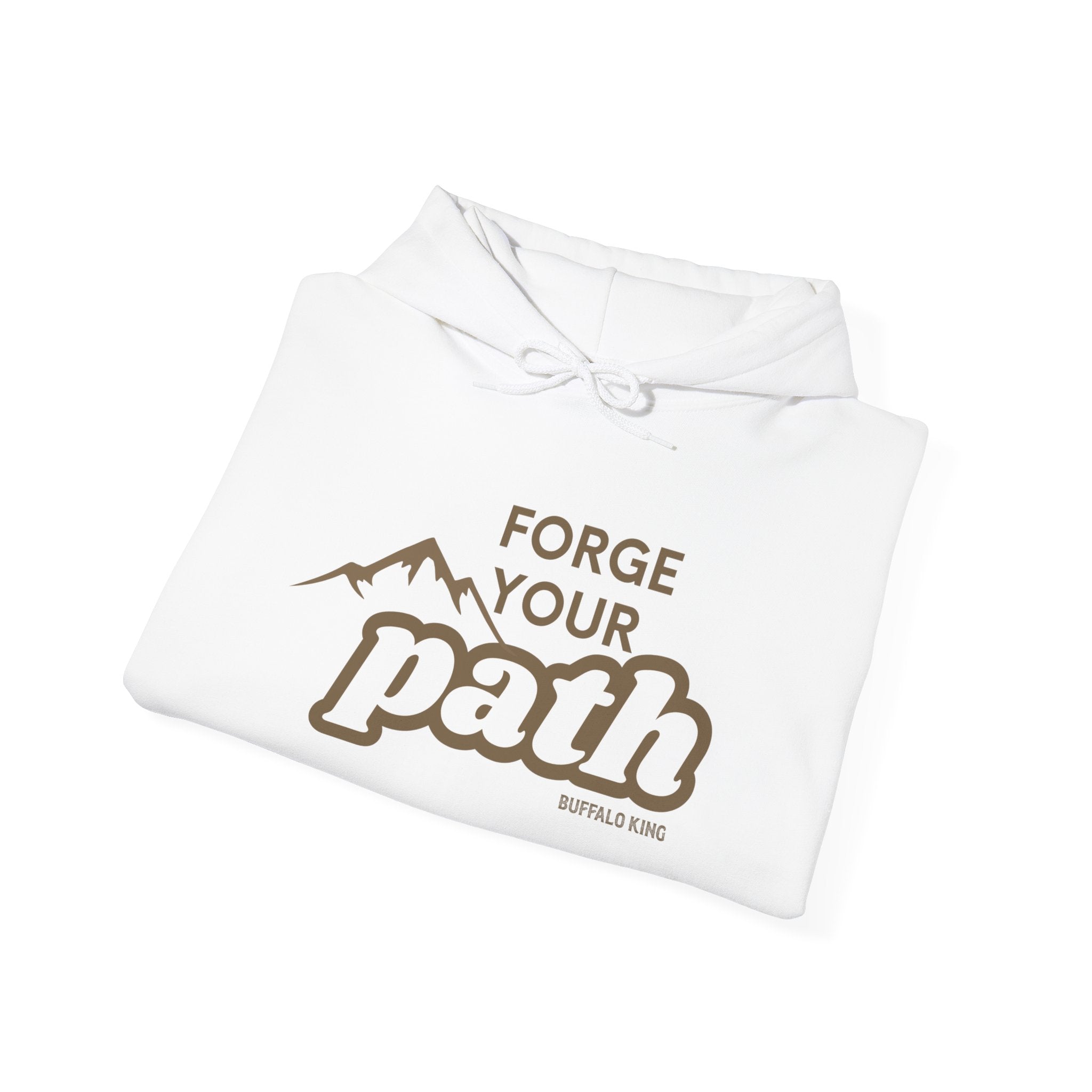 Buffalo King Forge Your Path Unisex Heavy Blend Hoodie