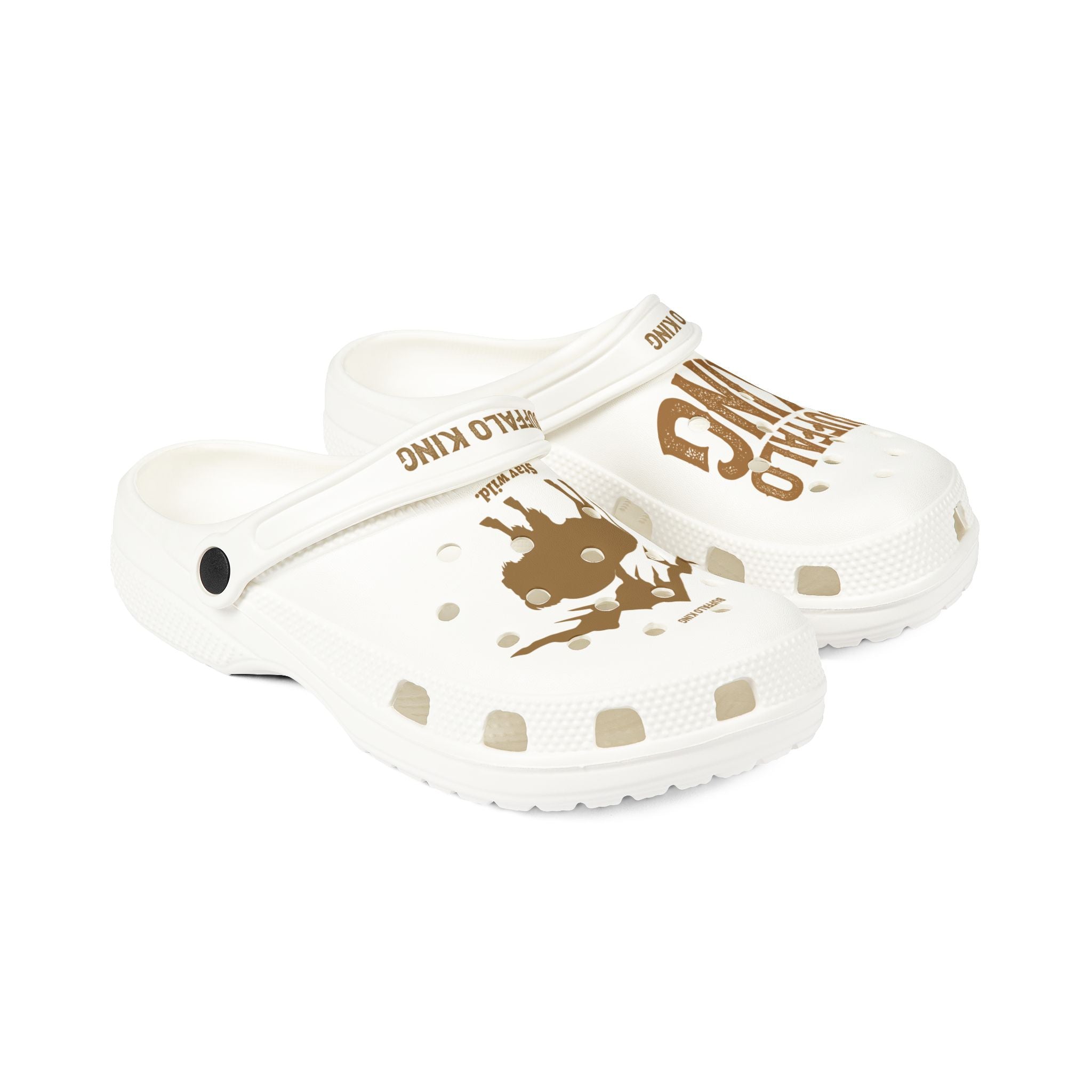 Buffalo King Foam Clogs - Comfortable and Fun Casual Footwear