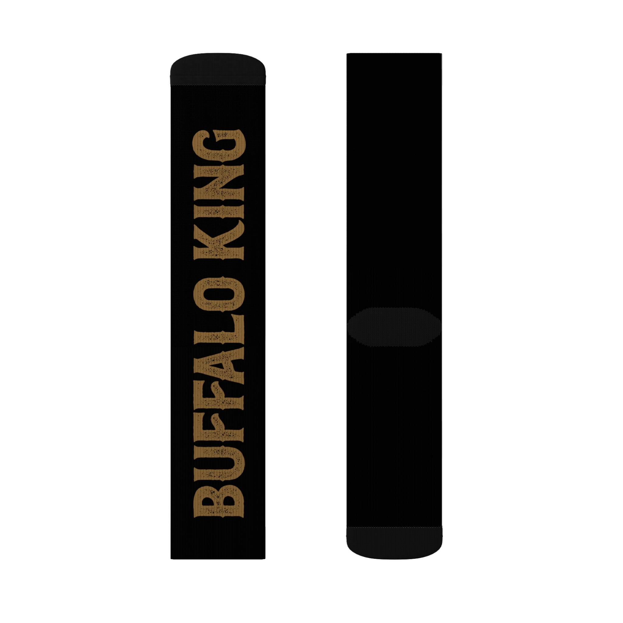 Buffalo King Ride Hard Socks - Stylish & Comfortable Sublimation Socks for Outdoor Enthusiasts