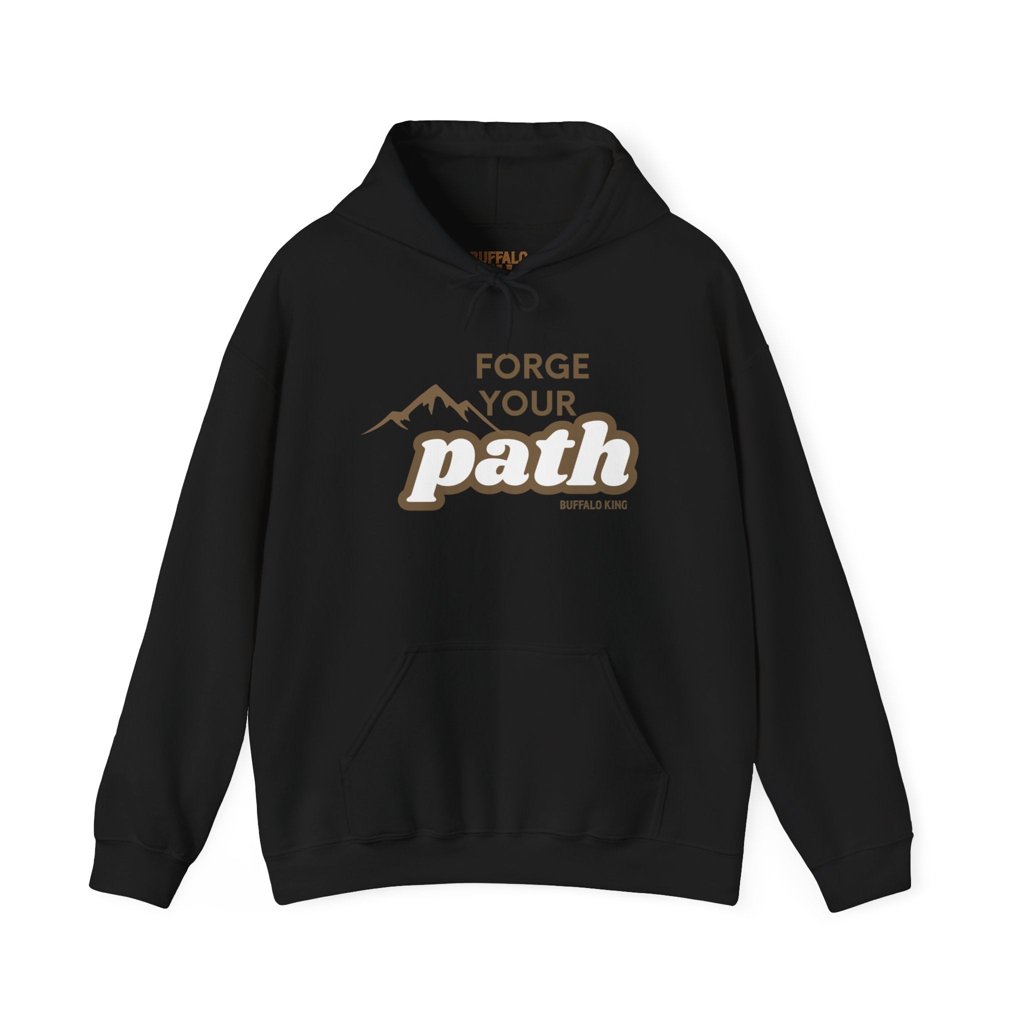 Buffalo King Forge Your Path Unisex Heavy Blend Hoodie